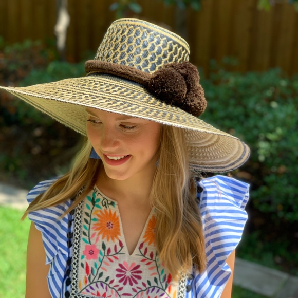 Handwoven Sun Hat 55cm